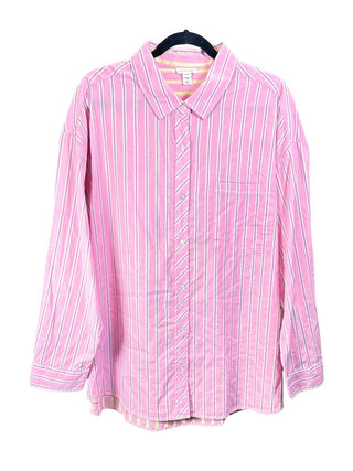 NWT Long Sleeve Striped Button Up