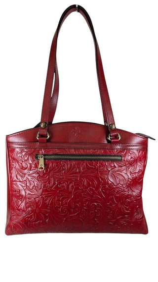 NWT Tooled Leather Tote