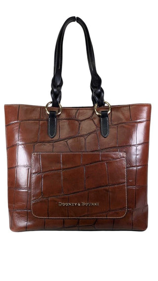 Croco Leather Tote