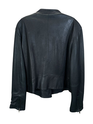 Leather Button front rtls $1200