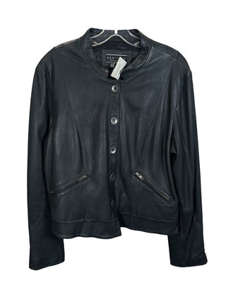 Leather Button front rtls $1200