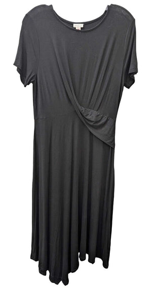 Short Sleeve Front Flap Maxi