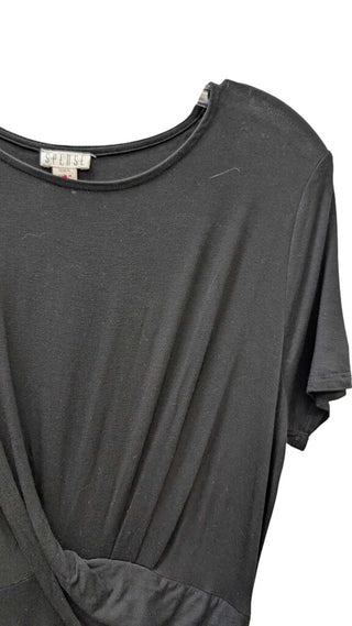Short Sleeve Front Flap Maxi