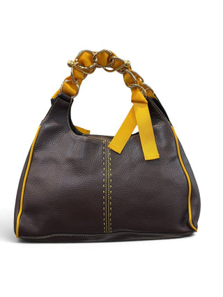 Pebbled Leather Shoulder