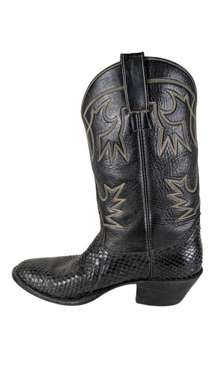 Snakeskin Texture Boot