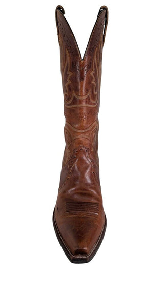 Embroidered Pointed Toe Western Cowboy Boot