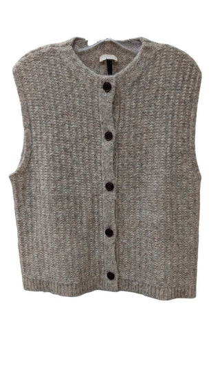 Alpaca Button Up Sweater Vest