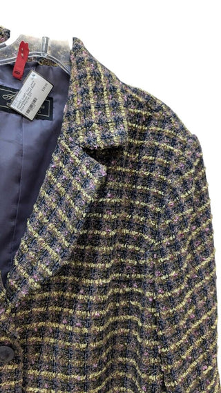 Tweed/Boucle Striped Blazer Style