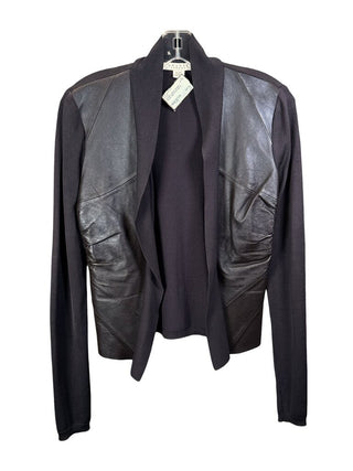 Leather Open Front