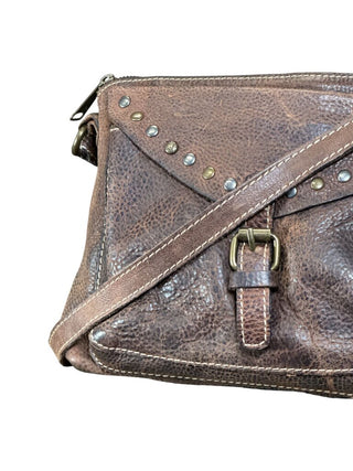 Leather Distressed Crossbody