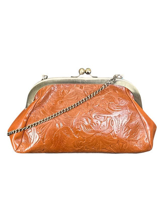 Tooled Leather Kisslock
