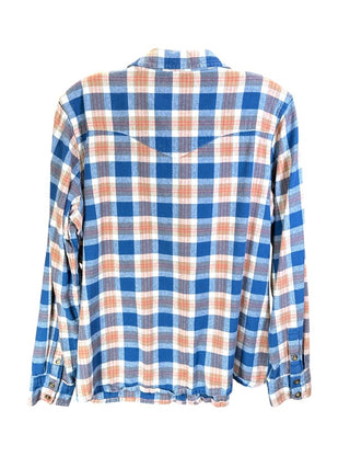 L/S Square Print Button Down