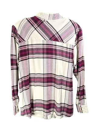 L/S Stripe Print Button Down