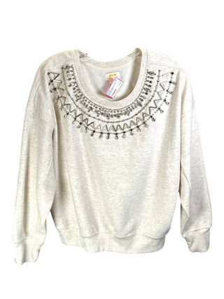 Bling Neck Long Sleeve