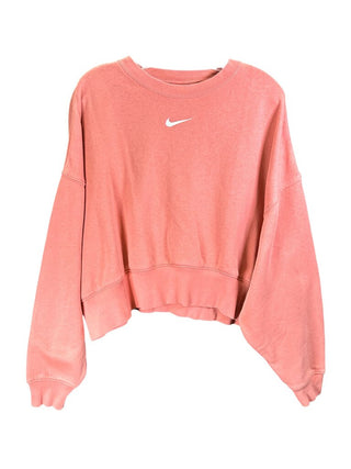 Mid-drif Long Sleeve Sweat Shirt