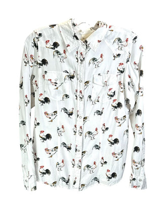 Rooster Button Front