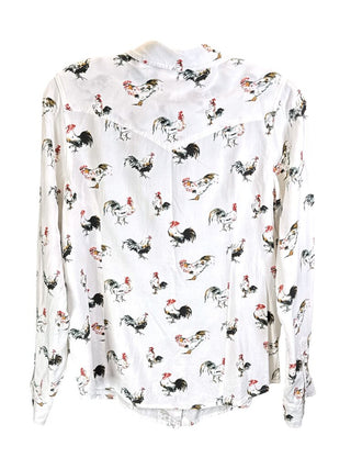 Rooster Button Front