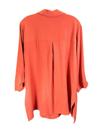 Crinkle Button Down Tunic