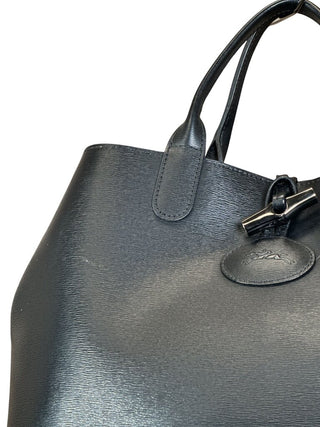Leather Reversible Tote