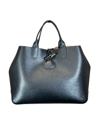 Leather Reversible Tote