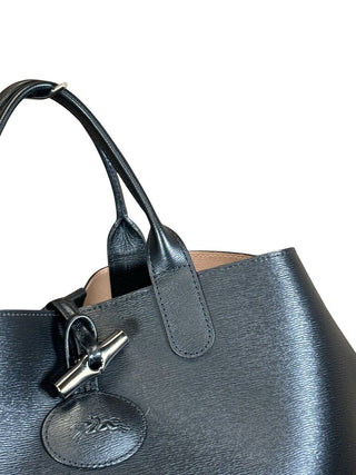 Leather Reversible Tote