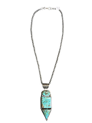 Sterling Stone Pendant Necklace