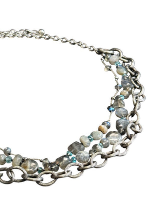 Sterling 3 Strand Necklace