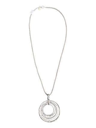 Sterling Circle Necklace