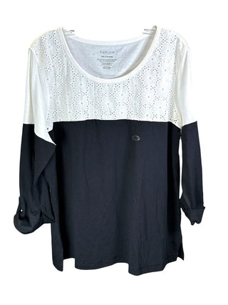 Eyelet Neck