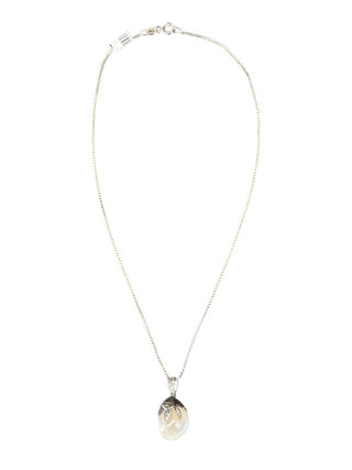 Sterling Pearl Pendant Necklace