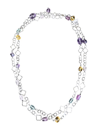 Sterling Stone Necklace