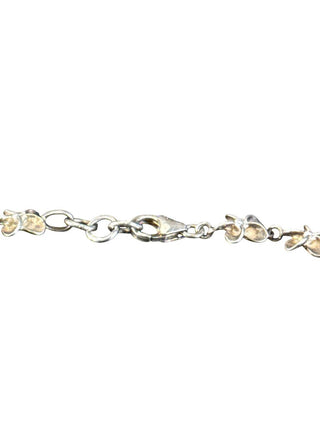 Sterling Flower Bracelet