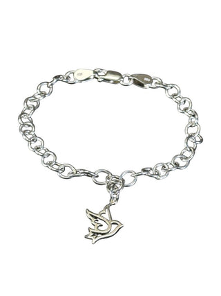Sterling Bird Bracelet