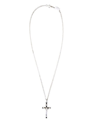 Sterling Cross Pendant Necklace