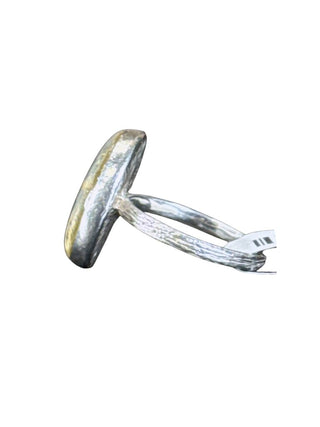 Sterling Leaf Ring