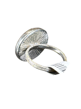 Sterling Leaf Ring