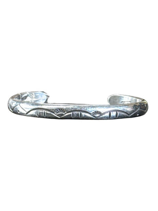 Sterling Stamped Cuff