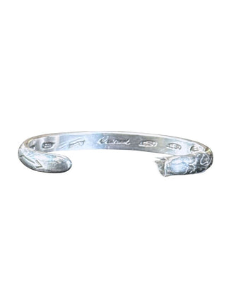 Sterling Stamped Cuff