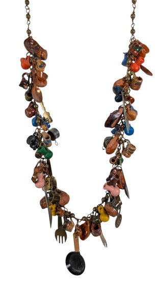 Clay/Resin Multi Charm Necklace