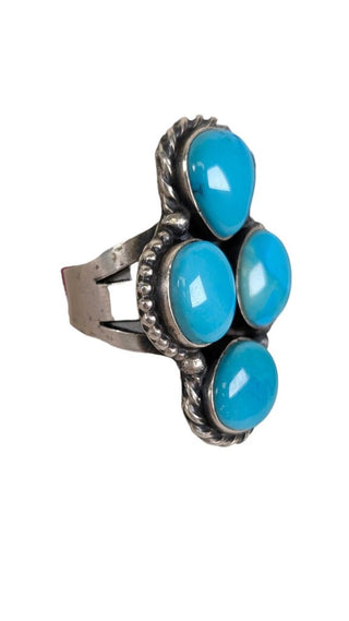 SS Turquoise Ring