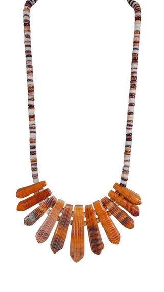 SS Spiny Oyster Necklace