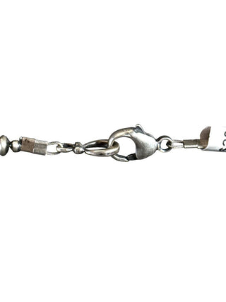 Sterling Bead and Stone Necklace