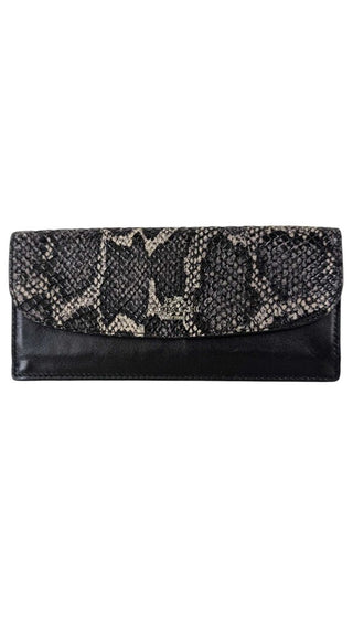 Bi-fold Python Leather (Match Purse)