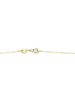 14K chip butterfly necklace