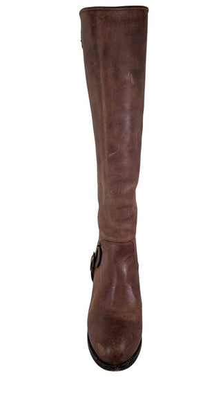 Leather Heeled Strap Detail