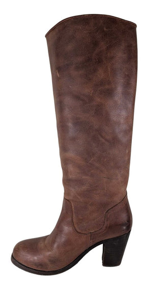 Leather Heeled Strap Detail