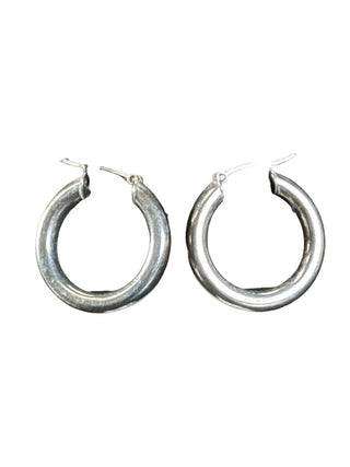 Sterling Hoop Earrings