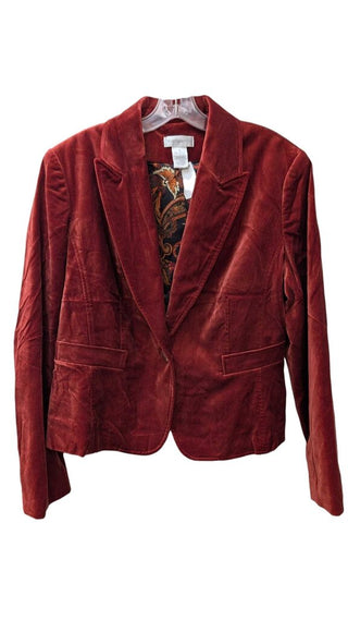 Velvet One Button