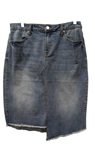Denim Stretch Raw Hem