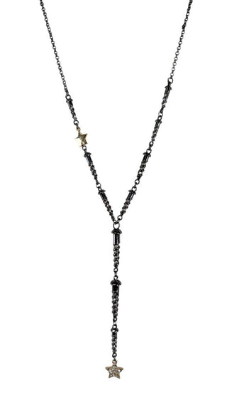 Stars & Screws Lariat-Style Necklace
